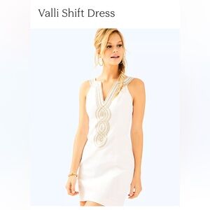 Lilly Pulitzer Valli Shift Dress in White